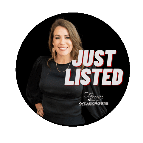 Realtor Realestate Sticker by Ferrari Home Group Keller Williams Classic Properties