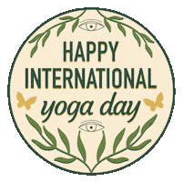 Yoga Life India Sticker by Sonamm