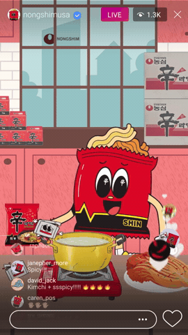 Happiness Korean GIF by Nongshim Global