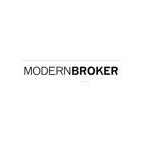 Modern Broker Sticker