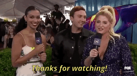 Teen Choice Awards 2018 Thanks For Watching GIF by FOX Teen Choice - Find & Share on GIPHY