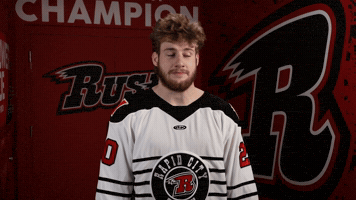Idk Shrug GIF by Rapid City Rush