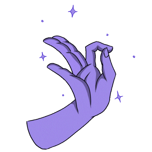 Stars Hands Sticker by The Cake Escape