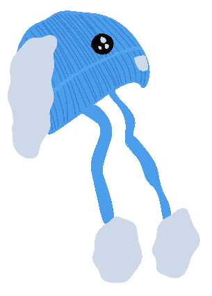 Sad Winter Sticker