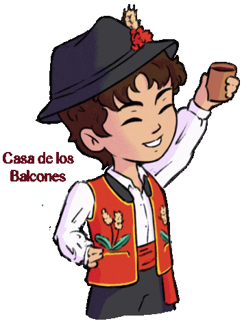 Islas Canarias Cheers Sticker by La Casa de Los Balcones