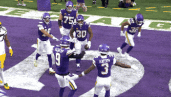Celebration Coach GIF by Minnesota Vikings