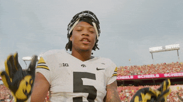 Lets Go Jacobs GIF by University of Iowa Hawkeyes Athletics