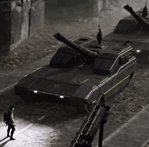 Tiananmen Square Tank GIF