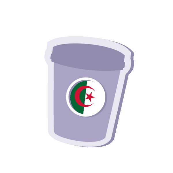 Staycation Coffeecups Sticker by Flight Fuel Coffee