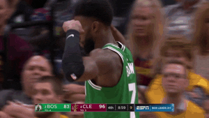 high five boston celtics GIF by NBA