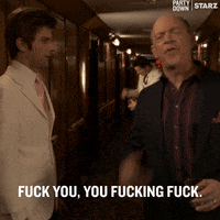 Angry Starz GIF by Party Down
