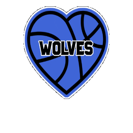 Wolves Basketball Sticker by Lakehead University Campus Rec