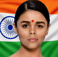 Alia Independence Day GIF by HackerMarathi.IN