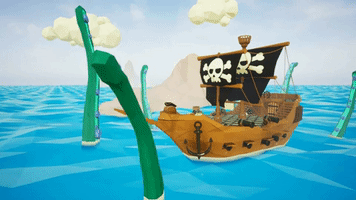 Ship Pirate GIF