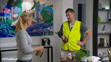 horse kerrie and spence GIF by theblock