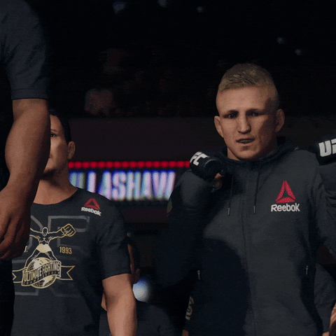 walk out pumped up GIF by EA SPORTS UFC