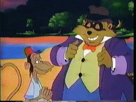 pinocchio and the emperor of the night raccoon GIF