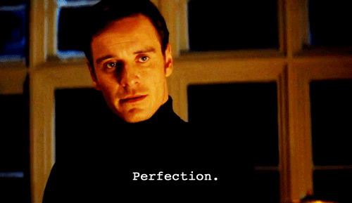 Giphy - michael fassbender perfection GIF