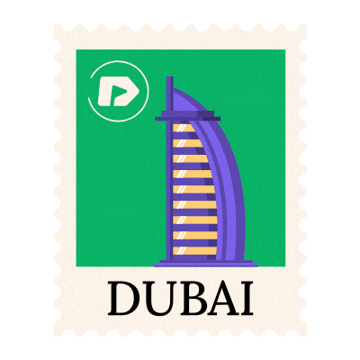 Burj Al Arab Dubai Sticker by pickyourtrail