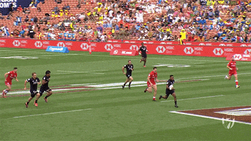 beast mode running GIF by World Rugby