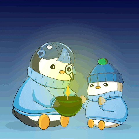 Father And Son Family GIF by Pudgy Penguins