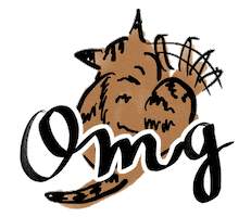 Tabbycat Omg Sticker