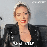 Hilary Duff Aftershow GIF by TV Land