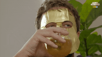 Gold Mask GIF by Celebrity Apprentice Australia