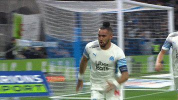 Dimitri Payet Reaction GIF by Olympique de Marseille