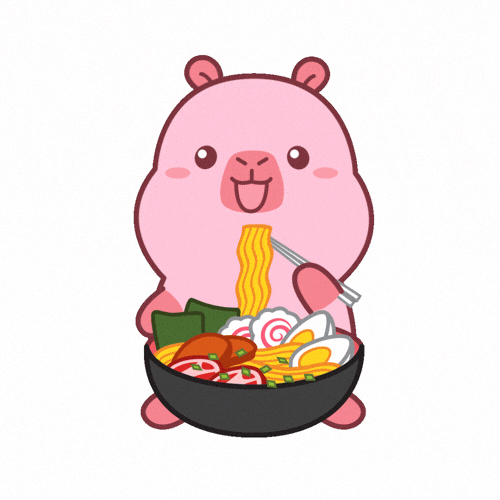 Happy Foodie GIF
