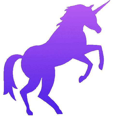 Einhorn Umsatz Sticker by Umnicorn