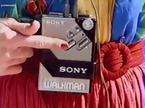 80S Walkman GIF - Find & Share on GIPHY