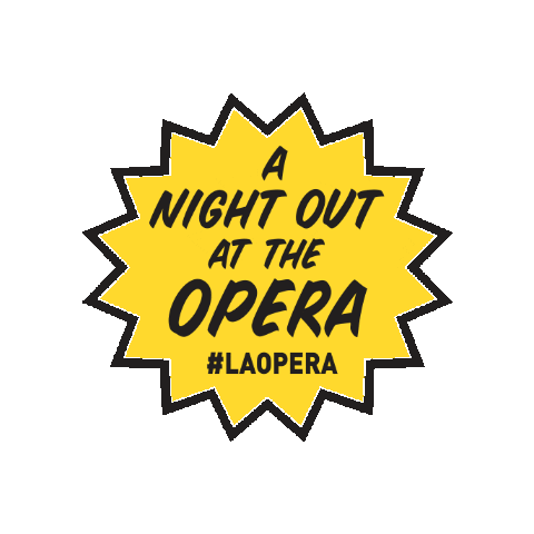 Night Out Lao Sticker by LA Opera