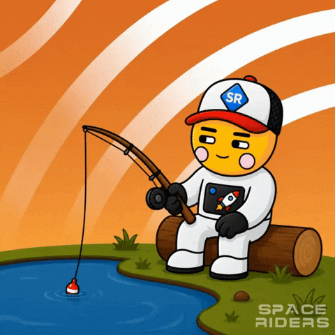 Relaxing Go Fish GIF by Space Riders
