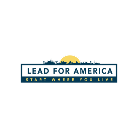 Lead for America Sticker