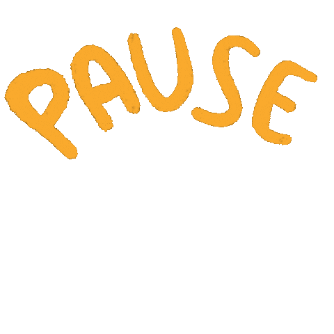 Stop Pause Sticker