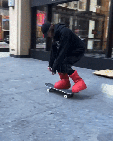 Skateboarding Boots GIF by mschf