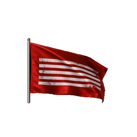 G Dragon Flag Sticker