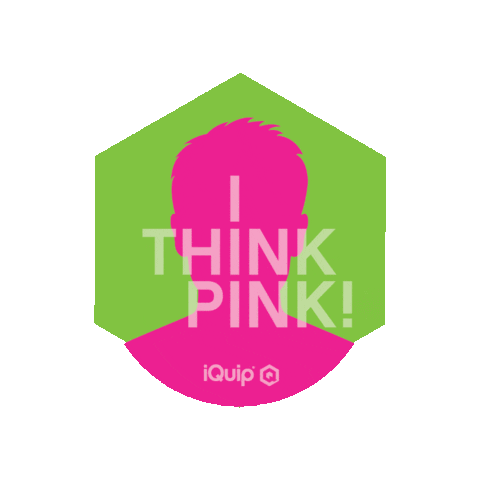Breast Cancer Pink Ribbon Sticker by iQuip Group