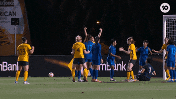 Celebration Goal GIF by Football Australia