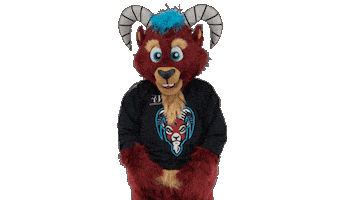 Hockey Mascot Sticker by New Mexico Goatheads