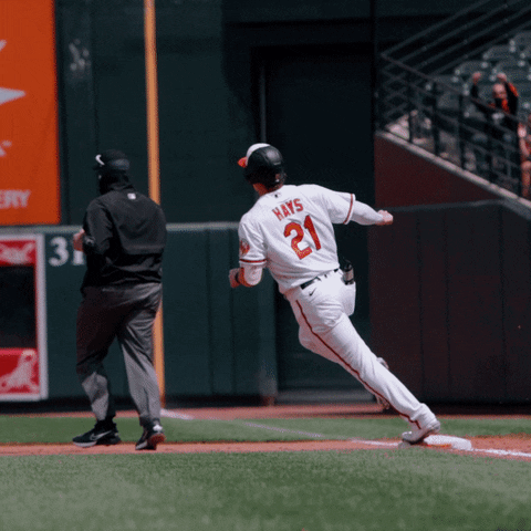 Excited Home Run GIF by Baltimore Orioles