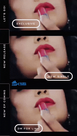 Makeup Kiss GIF by Global Tara Entertainment