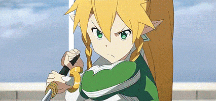 sword fighting GIF