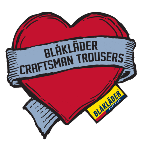 BLÅKLÄDER Sticker