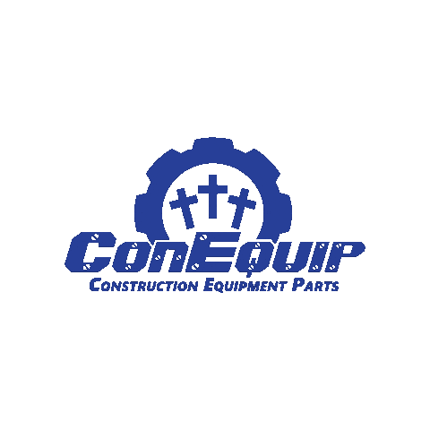 Construction Equipment Logo Sticker by ConEquip Parts