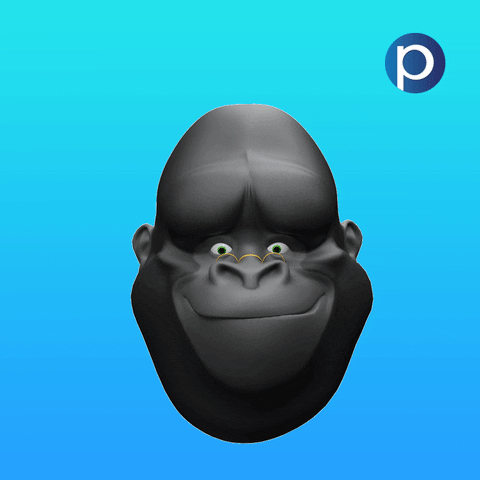 Happy Gorilla GIF by Pracuj.pl
