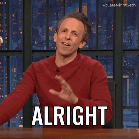 Late Night Agree GIF by Late Night with Seth Meyers