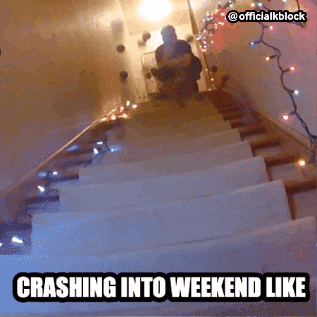 Weekend Crashing GIF