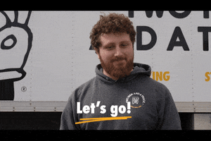 Happy Lets Go GIF by TWO MEN AND A TRUCK®